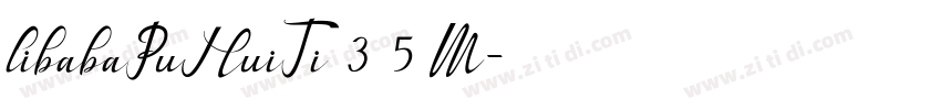 libabaPuHuiTi 3 65 M字体转换
